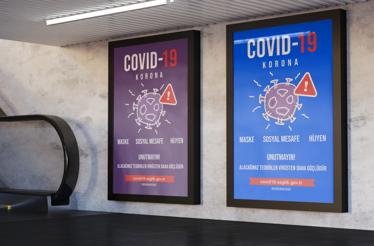 Covid Kamusal Poster