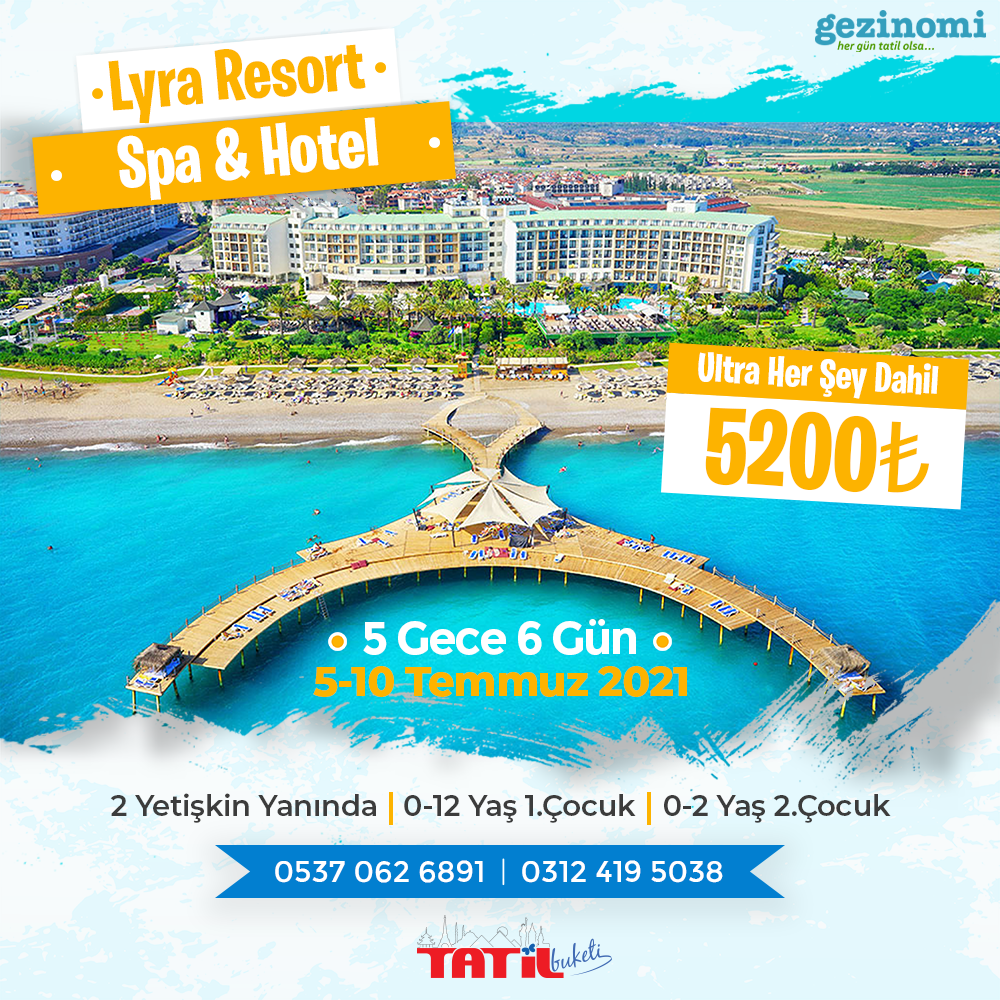 TatilBuketi - Lyra Resort Hotel & Spa Post Tasarımı