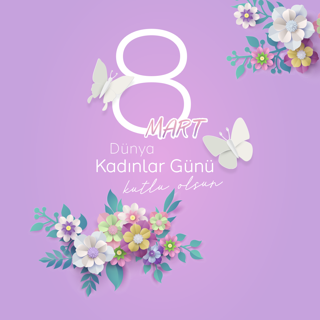 8 Mart Dünya Kadınlar Günü - Post Tasarımları