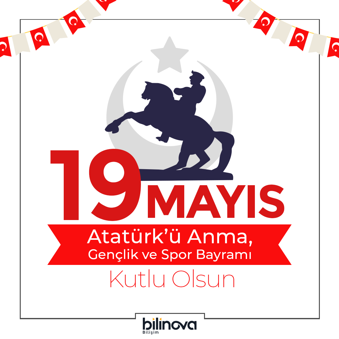 19 Mayıs Atatürk'ü Anma Gençlik ve Spor Bayramı - Post Tasarımları