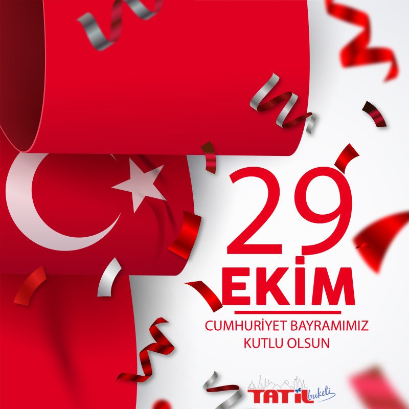 29 Ekim Cumhuriyet Bayramı - Post Tasarımları