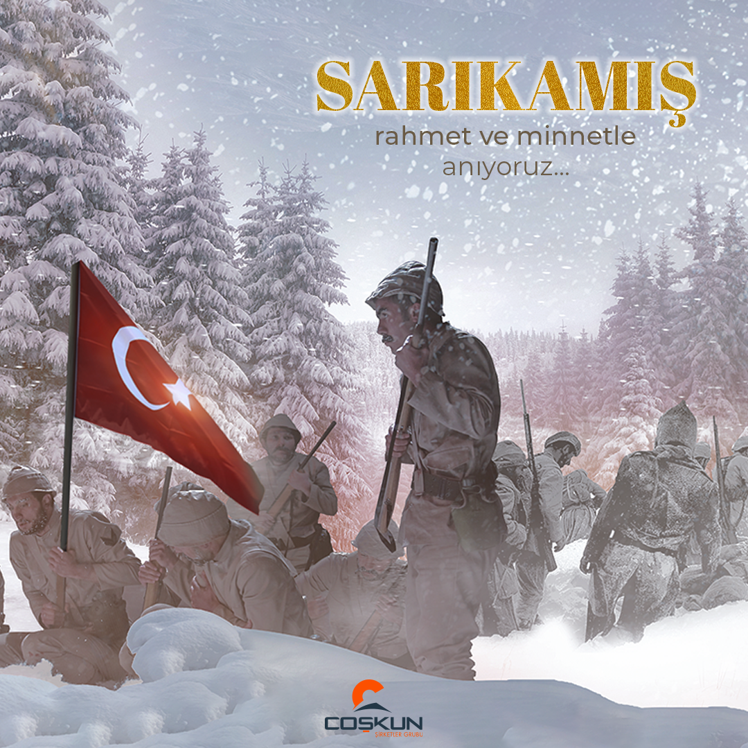 Sarıkamış Harekâtı Anma - Post Tasarımları